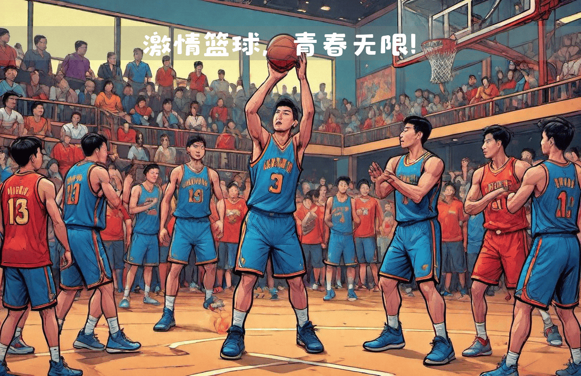 篮球半决赛：两队实力碰撞，比赛激烈